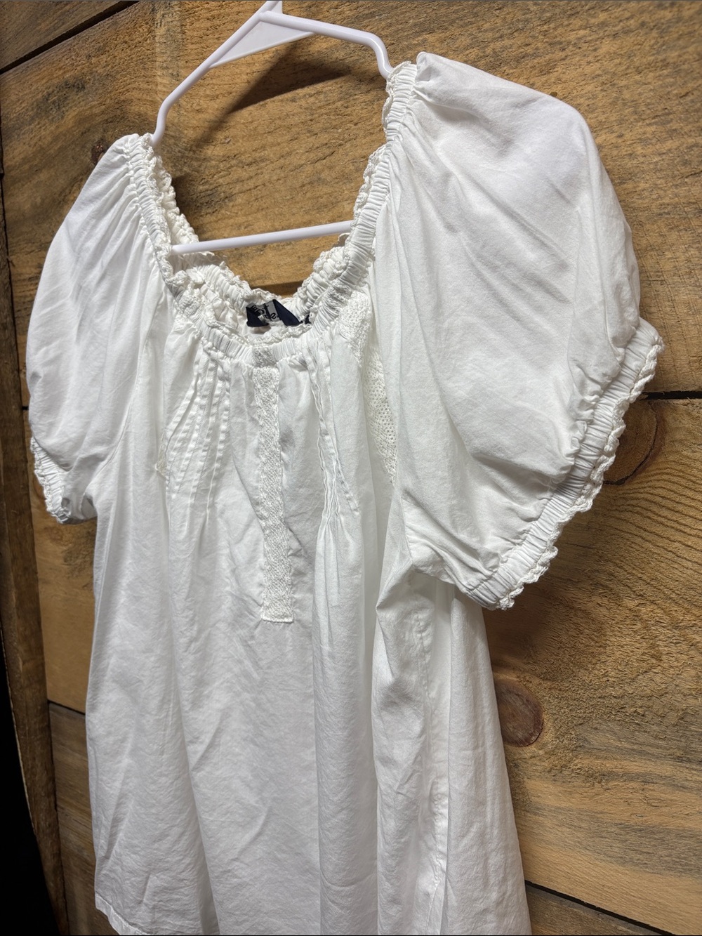 Lands' End Peasant Blouse - Picture 4 of 7
